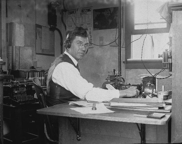telegraph operator
